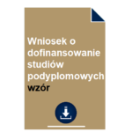 wniosek-o-dofinansowanie-studiow-podyplomowych-wzor