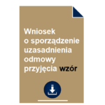 wniosek-o-sporzadzenie-uzasadnienia-odmowy-przyjecia-wzor