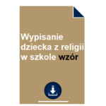 wypisanie-dziecka-z-religii-w-szkole-wzor