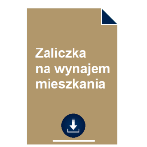 zaliczka-na-wynajem-mieszkania-wzor