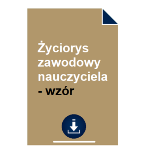 zyciorys-zawodowy-nauczyciela-wzor