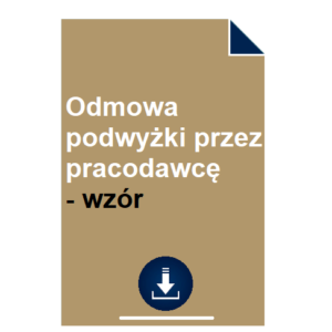 odmowa-podwyzki-przez-pracodawce-wzor
