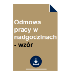 odmowa-pracy-w-nadgodzinach-wzor