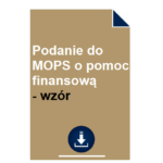 podanie-do-mops-o-pomoc-finansowa-wzor