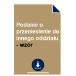 podanie-o-przeniesienie-do-innego-oddzialu-wzor