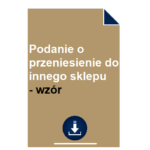 podanie-o-przeniesienie-do-innego-sklepu-wzor