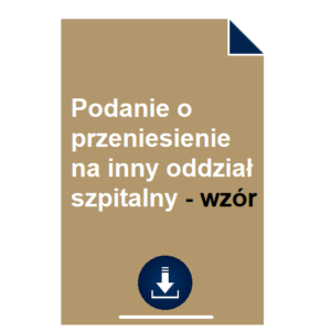podanie-o-przeniesienie-na-inny-oddzial-szpitalny-wzor