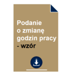 podanie-o-zmiane-godzin-pracy-wzor