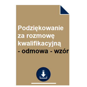 podziekowanie-za-rozmowe-kwalifikacyjna-odmowa-wzor
