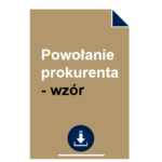 powolanie-prokurenta-wzor