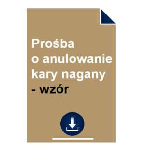 prosba-o-anulowanie-kary-nagany-wzor