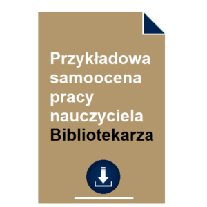 przykladowa-samoocena-pracy-nauczyciela-bibliotekarza
