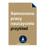 samoocena-pracy-nauczyciela-przyklad