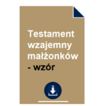 testament-wzajemny-malzonkow-wzor