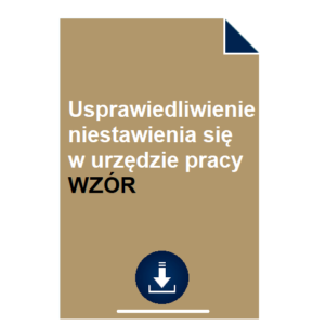 usprawiedliwienie-niestawienia-sie-w-urzedzie-pracy-wzor