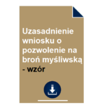 uzasadnienie-wniosku-o-pozwolenie-na-bron-mysliwska-wzor