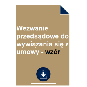 wezwanie-przedsadowe-do-wywiazania-sie-z-umowy-wzor