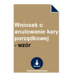 wniosek-o-anulowanie-kary-porzadkowej-wzor