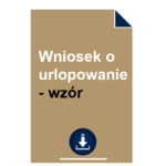 wniosek-o-urlopowanie-wzor