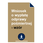 wniosek-o-wyplate-odprawy-posmiertnej-wzor