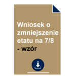wniosek-o-zmniejszenie-etatu-na-7-8-wzor