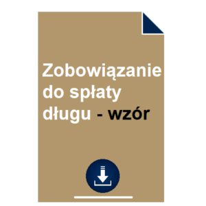 zobowiazanie-do-splaty-dlugu-wzor-przyklad