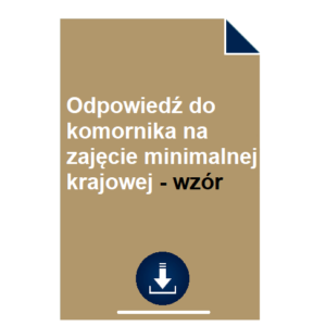 odpowiedz-do-komornika-na-zajecie-minimalnej-krajowej-wzor