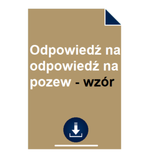 odpowiedz-na-odpowiedz-na-pozew-wzor