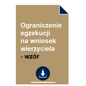 ograniczenie-egzekucji-na-wniosek-wierzyciela-wzor