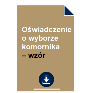 oswiadczenie-o-wyborze-komornika-wzor