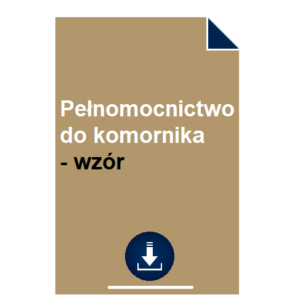 pelnomocnictwo-do-komornika-wzor