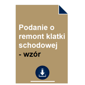podanie-o-remont-klatki-schodowej-wzor