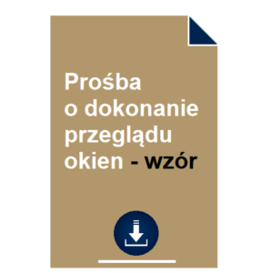 prosba-o-dokonanie-przegladu-okien-wzor