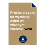 prosba-o-zgode-na-wymiane-okien-we-wlasnym-zakresie-wzor