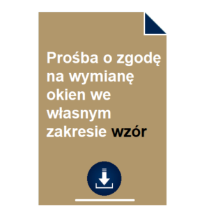 prosba-o-zgode-na-wymiane-okien-we-wlasnym-zakresie-wzor