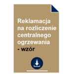 reklamacja-na-rozliczenie-centralnego-ogrzewania-wzor