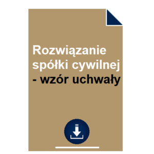 rozwiazanie-spolki-cywilnej-wzor-uchwaly