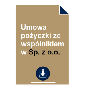 umowa-pozyczki-ze-wspolnikiem-w-sp-z-o-o