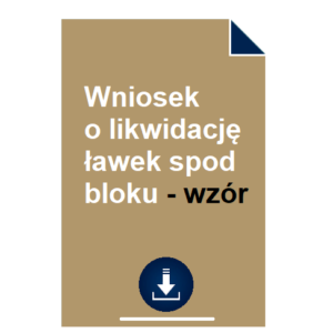 wniosek-o-likwidacje-lawek-spod-bloku-wzor