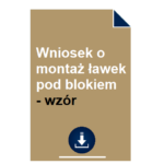 wniosek-o-montaz-lawek-pod-blokiem-wzor