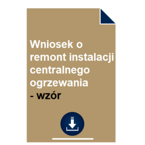 wniosek-o-remont-instalacji-centralnego-ogrzewania-wzor