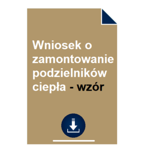 wniosek-o-zamontowanie-podzielnikow-ciepla-wzor