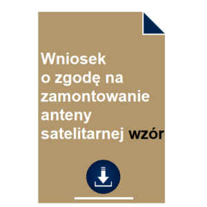wniosek-o-zgode-na-zamontowanie-anteny-satelitarnej-wzor