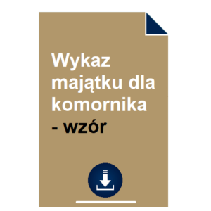 wykaz-majatku-dla-komornika-wzor