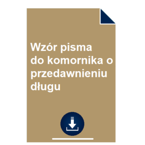 wzor-pisma-do-komornika-o-przedawnieniu-dlugu