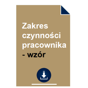 zakres-czynnosci-pracownika-wzor