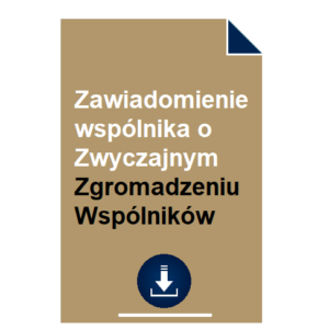 zawiadomienie-wspolnika-o-zwyczajnym-zgromadzeniu-wspolnikow