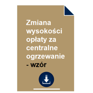zmiana-wysokosci-oplaty-za-centralne-ogrzewanie-wzor