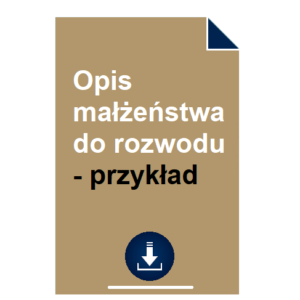 opis-malzenstwa-do-rozwodu-wzor-przyklad-pdf-doc
