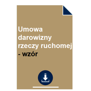 umowa-darowizny-rzeczy-ruchomej-wzor